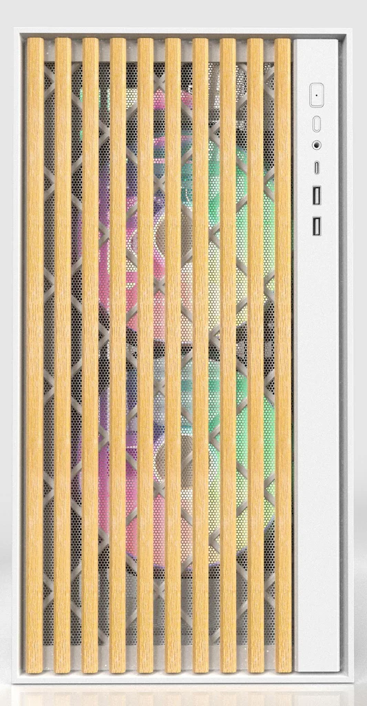 Buy SAMA V Nature ATX Mid Tower Gaming Chassis – White online in Pakistan at WaddaGamer
