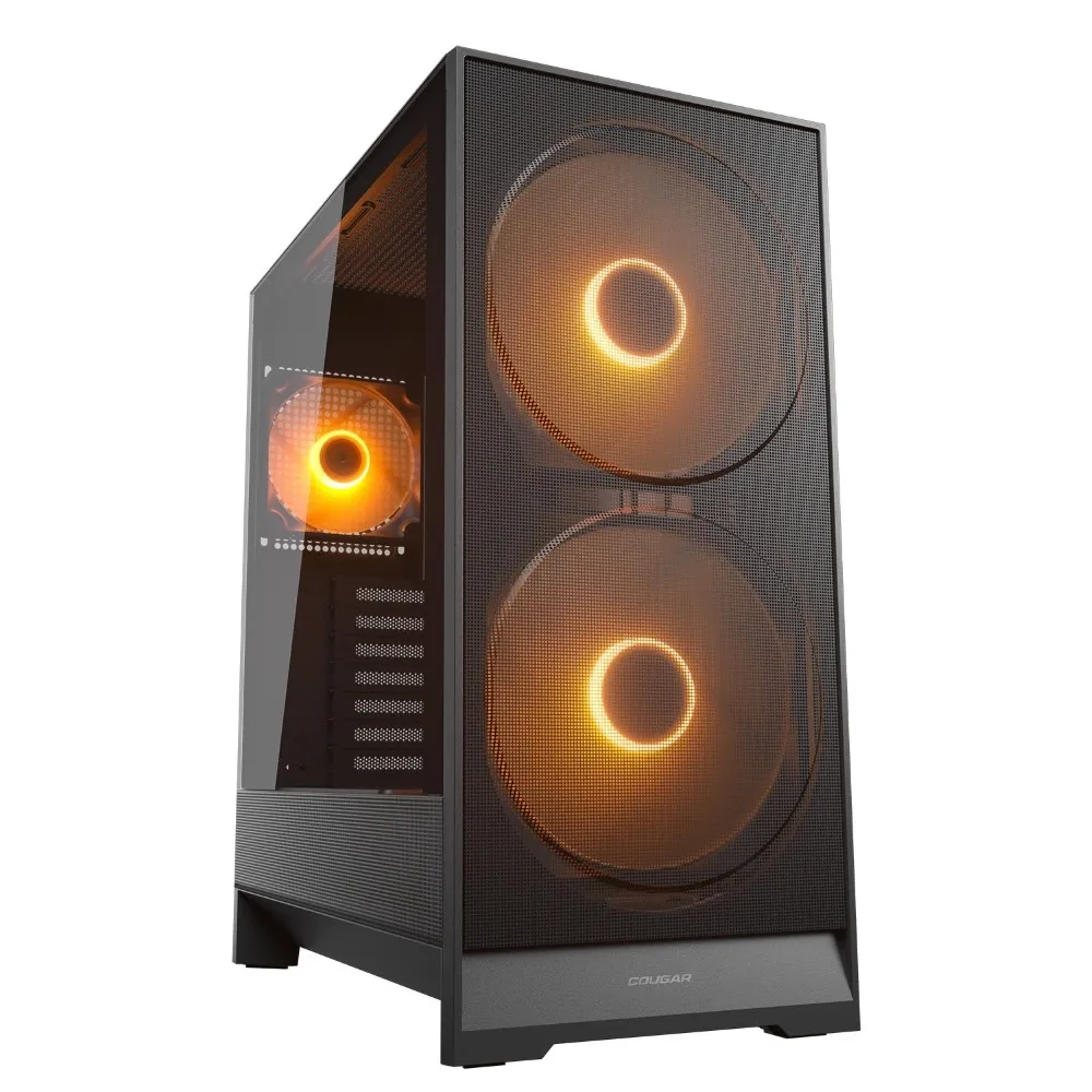 Cougar Airface 180 Mid Tower PC Case Black price in Pakistan product image