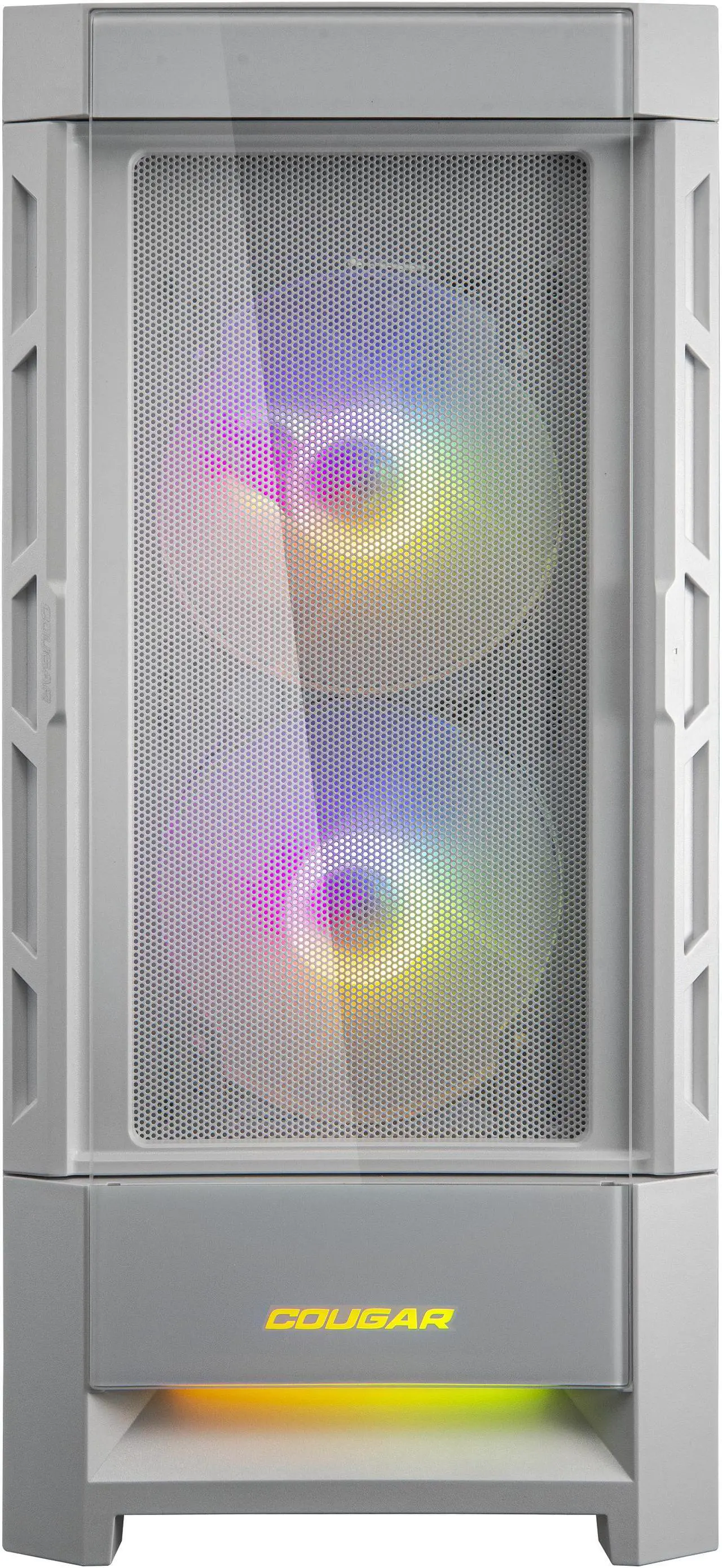 Cougar Duoface RGB Mid Tower 2 type front panels PC Case–White image 4