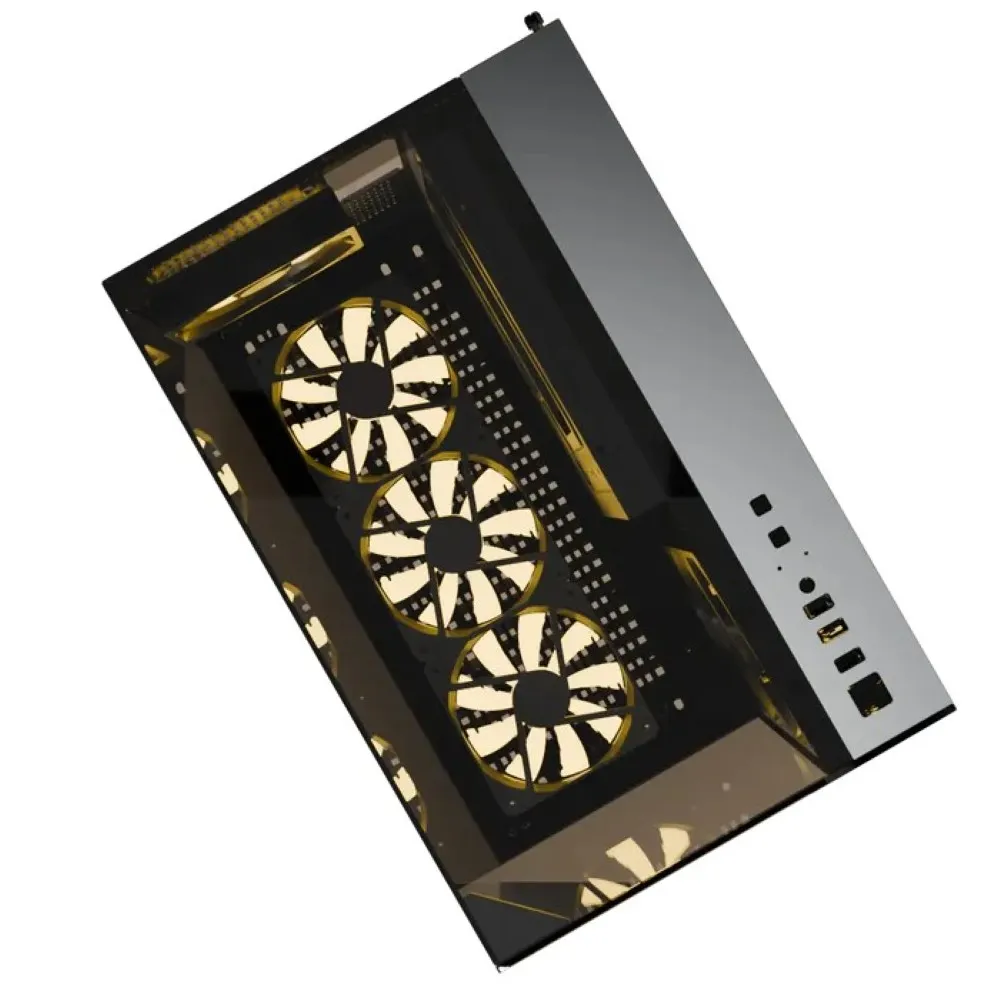 Buy Boost Enclosure Elite Series X200 with 4 ARGB Fans PC Case online in Pakistan at WaddaGamer
