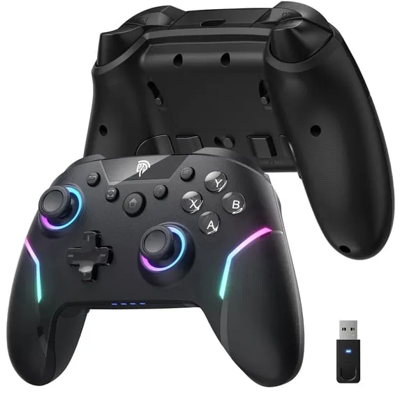 EasySMX X20 Multiplatform Gaming Controller with Trigger Lock And Hall Effect Sensors – Black