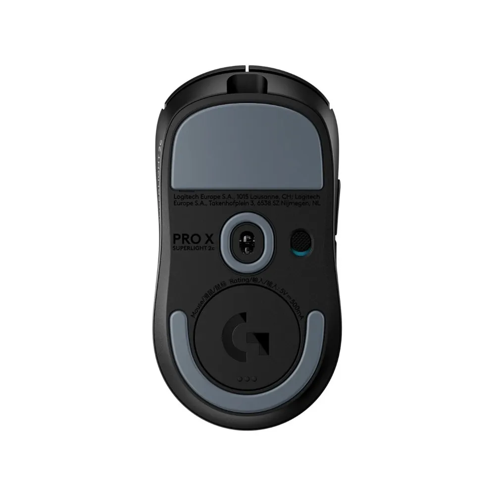 Logitech pc gear Logitech G PRO X (Black) Superlight 2C Wireless Gaming Mouse front view