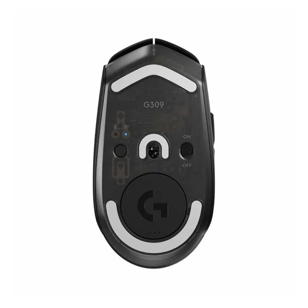 Logitech pc gear Logitech G309 LightSpeed Wireless Gaming Mouse – Black front view