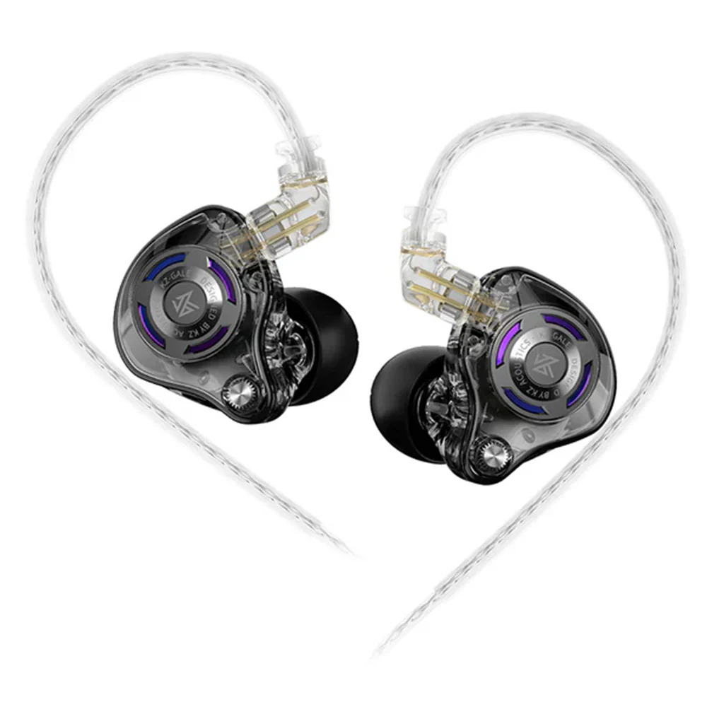 KZ Gale – Black Super Linear Dynamic Driver Wired Gaming IEM