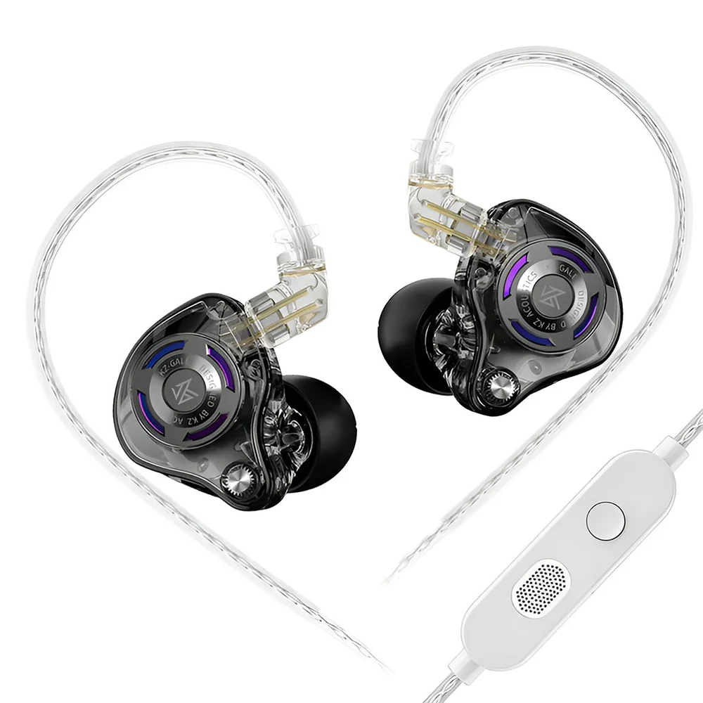 KZ Gale – Black Super Linear Dynamic Driver Wired Gaming IEM