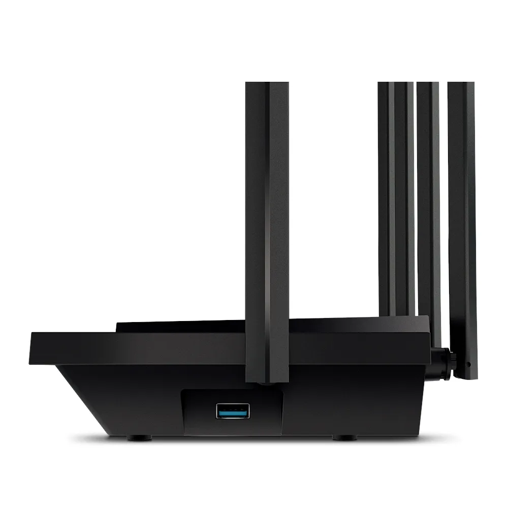 TP-Link accessories TP-Link Archer AX73 (Black) AX5400 Dual-Band Gigabit Wi-Fi 6 Router front view