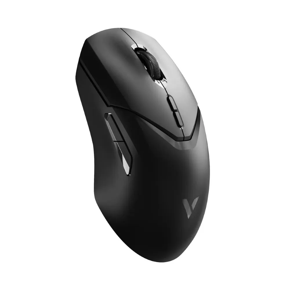 Rapoo pc gear Rapoo VT9 PRO (Black) PAW 3398 Wireless Gaming Mouse front view