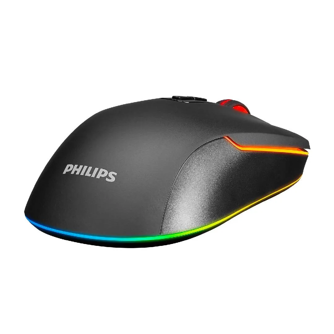 Buy Philips G414 (Black with RGB) 7 Button Wired Gaming Mouse online in Pakistan at WaddaGamer