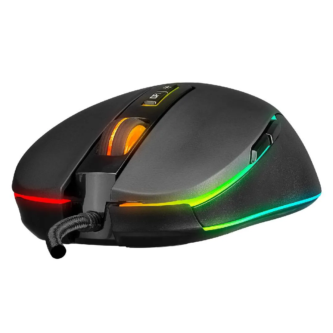 Philips G414 (Black with RGB) 7 Button Wired Gaming Mouse image 4