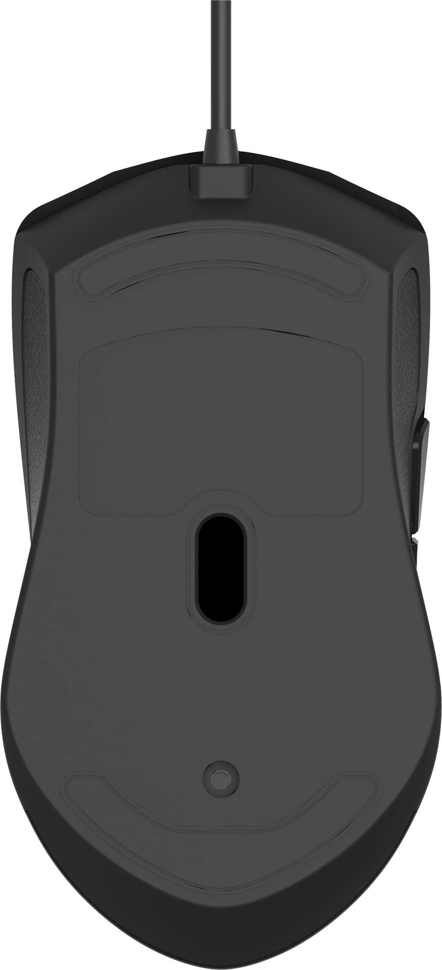 Philips pc gear Philips SPK9404 Ergonomic (Black) Wired Gaming Mouse front view