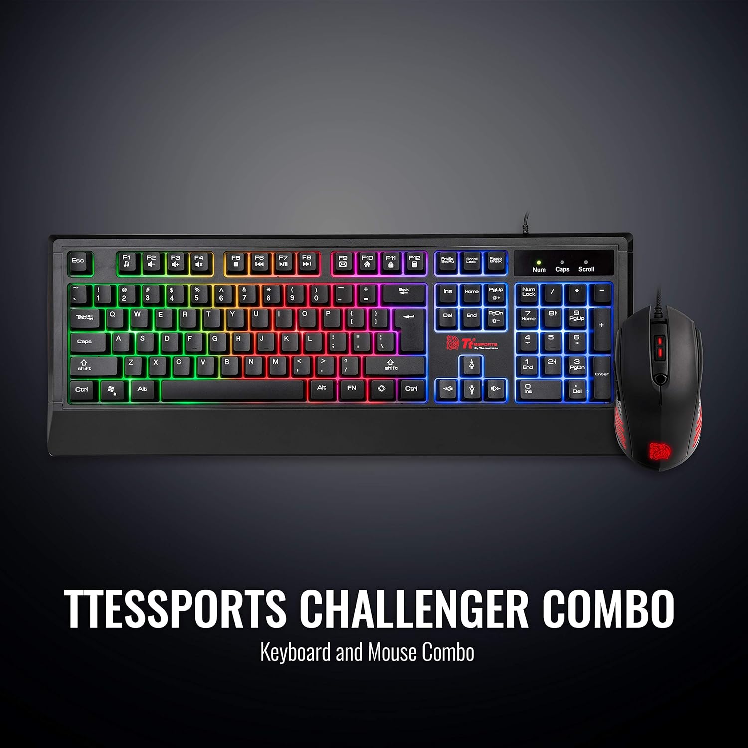 Thermaltake TT ESports Challenger Keyboard & Mouse (2-in-1) Gaming Combo