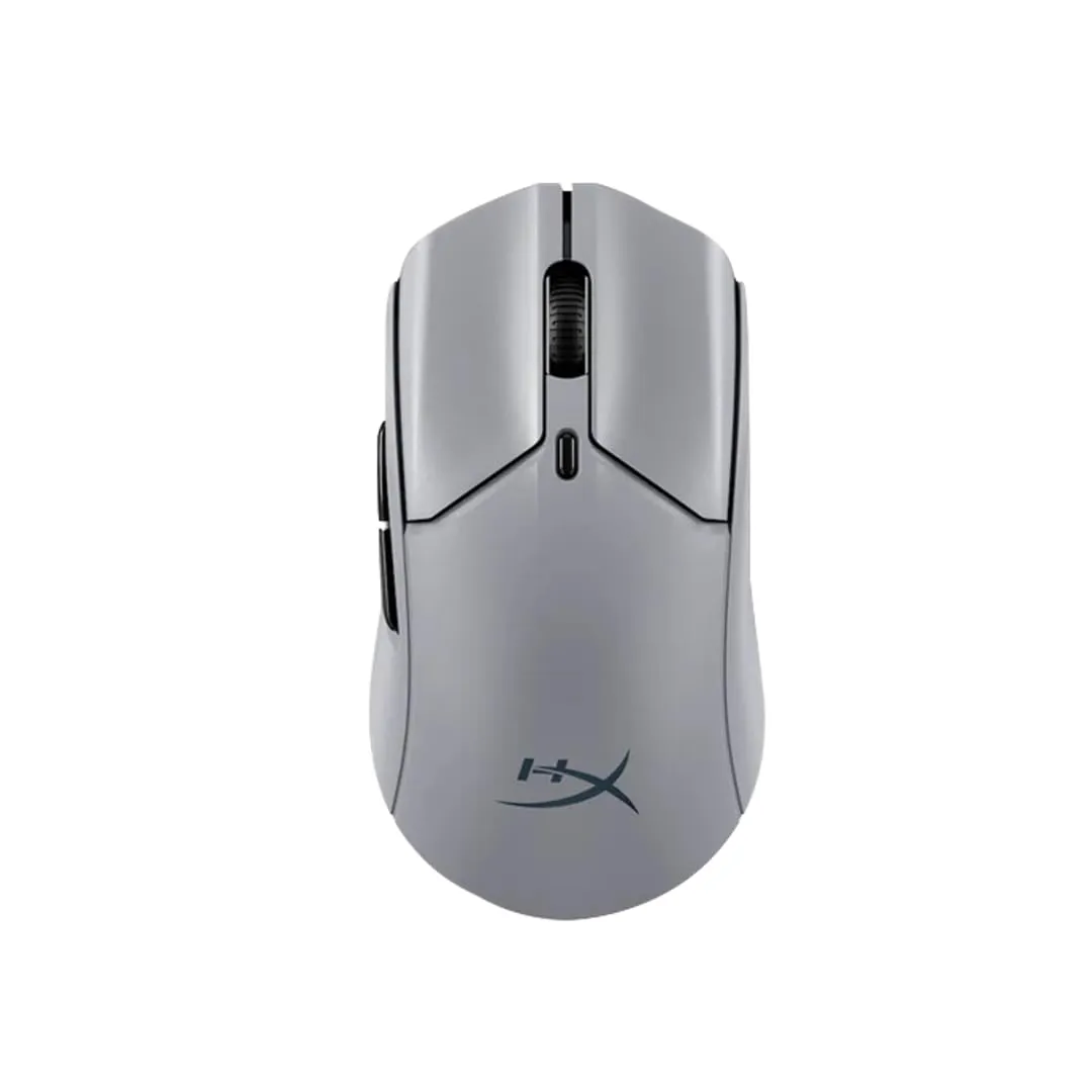 HyperX pc gear HyperX Pulsefire Haste 2 Pro (Slate Gray) 4K Wireless Gaming Mouse front view