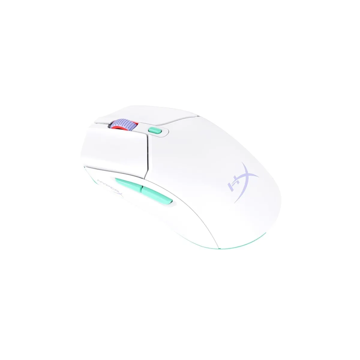 HyperX Pulsefire Haste 2 Core (White Green Purple) Wireless Gaming Mouse image 4