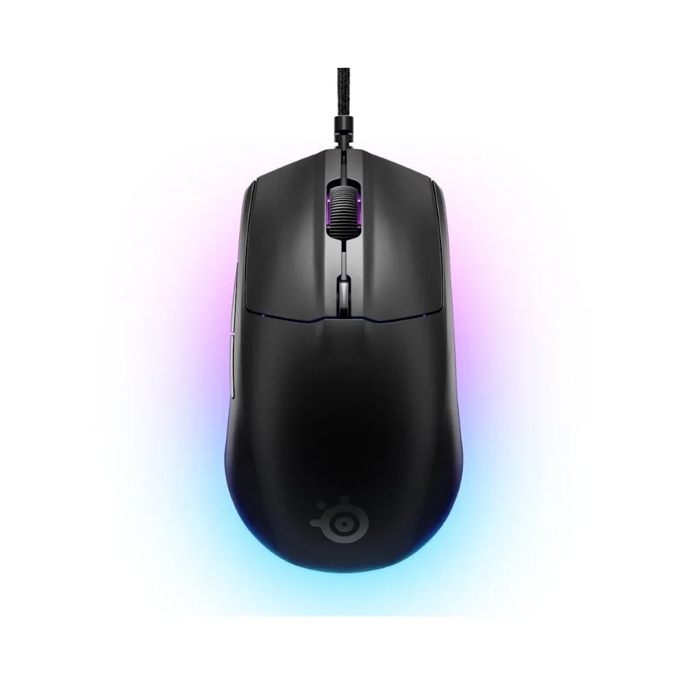 SteelSeries Rival 3 Gen 2 ( Black with RGB) Wired Gaming Mouse price in Pakistan product image