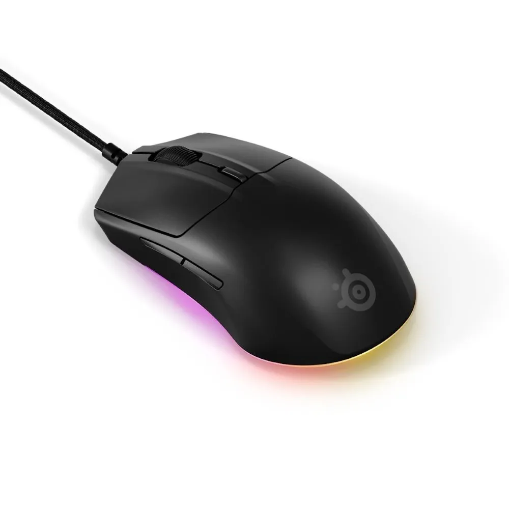 SteelSeries Rival 3 Gen 2 ( Black with RGB) Wired Gaming Mouse image 4