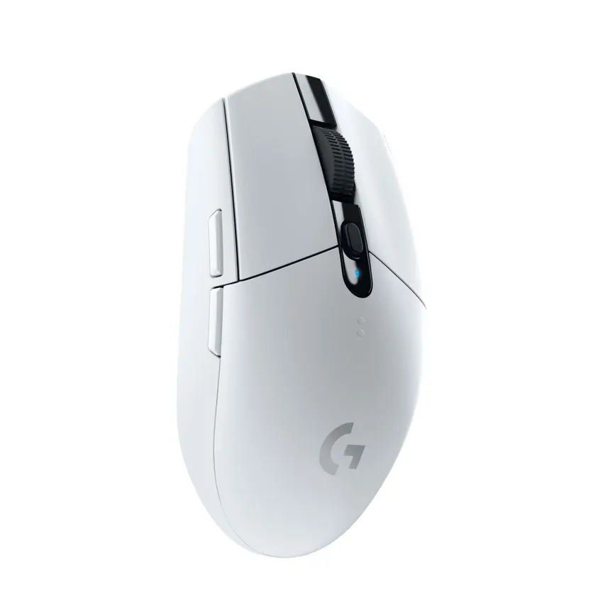 Logitech pc gear Logitech G304 (White) Lightspeed Wireless Gaming Mouse front view