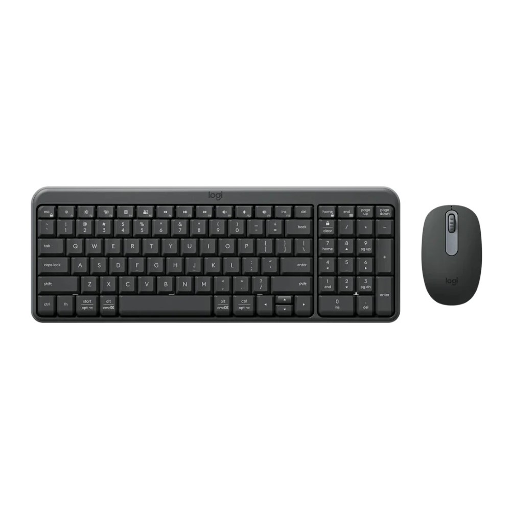 Logitech MK250 (Black) Compact Bluetooth Wireless (2-in-1) Combo
