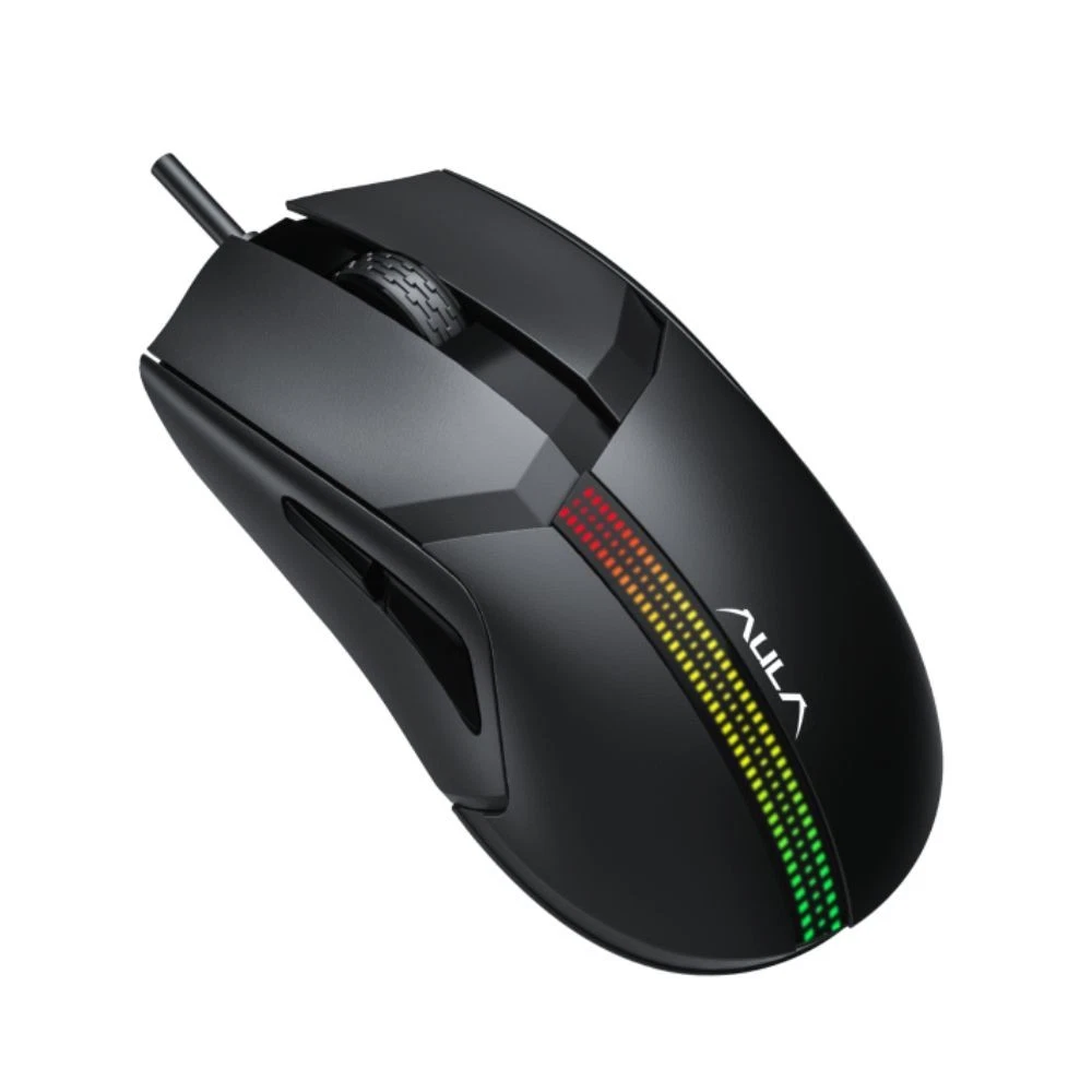 AULA F813 Pro (Black) Optical Ergonomic Design Wired Gaming Mouse image 4