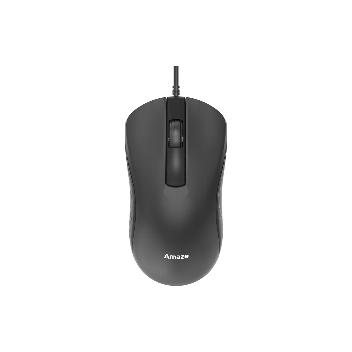 Amaze pc gear Amaze A702 (Black) Zoom Probus Silent Click Wired Mouse front view