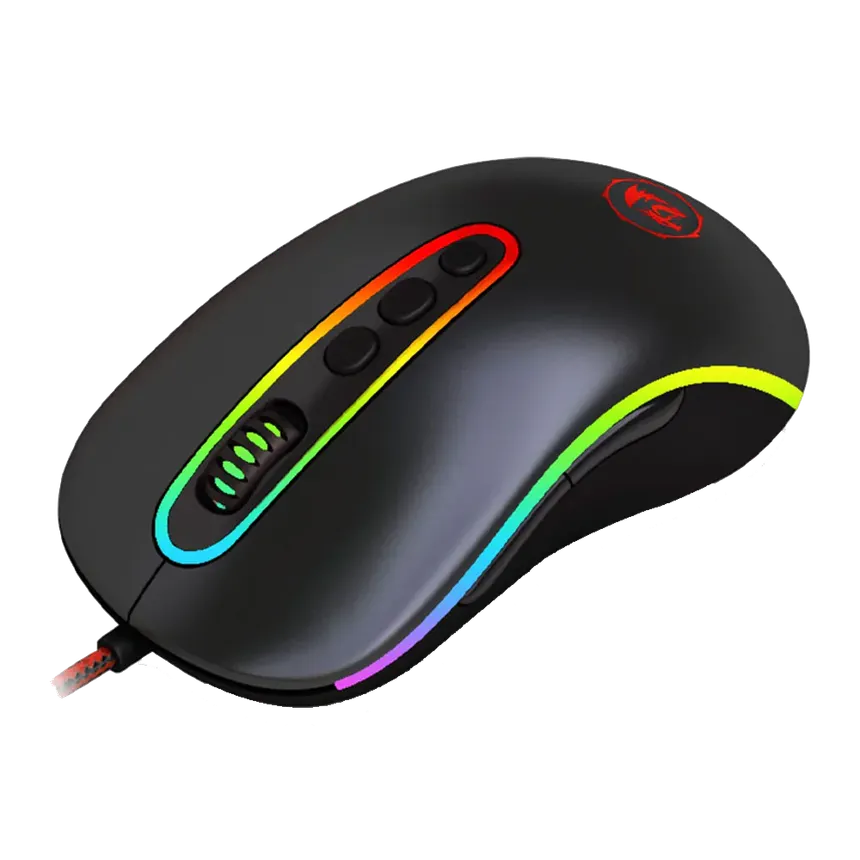 Buy Redragon M718 Phoenix-2 (Black with RGB) 10000 DPI Wired Gaming Mouse online in Pakistan at WaddaGamer