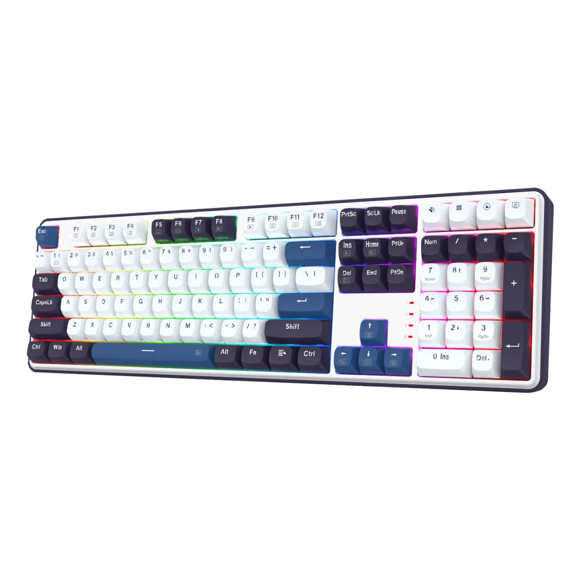Buy Redragon Wyvern Pro K689 (White Blue Black with RGB) Gaming Keyboard online in Pakistan at WaddaGamer