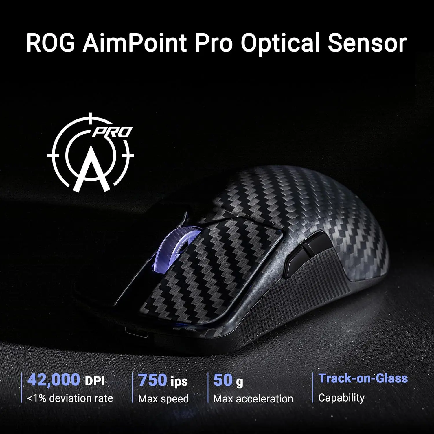 ASUS P718 ROG Harpe Ace Extreme (Black) Wireless Gaming Mouse price in Pakistan product image