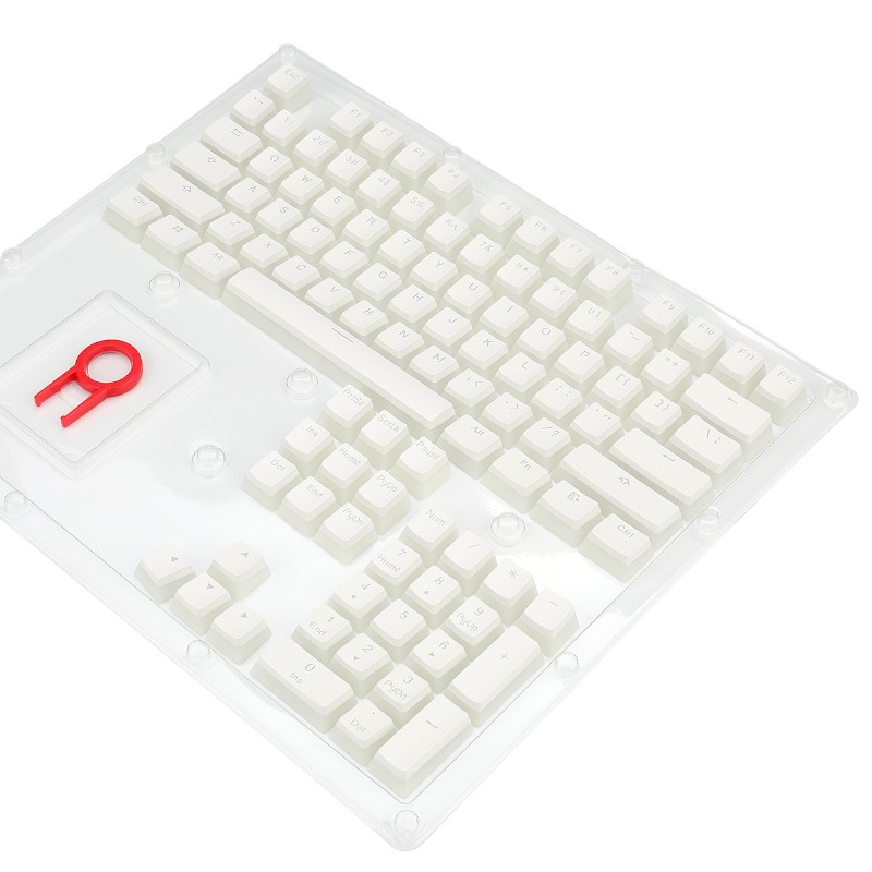 Redragon A130 (White) Scarab Pudding Keycaps