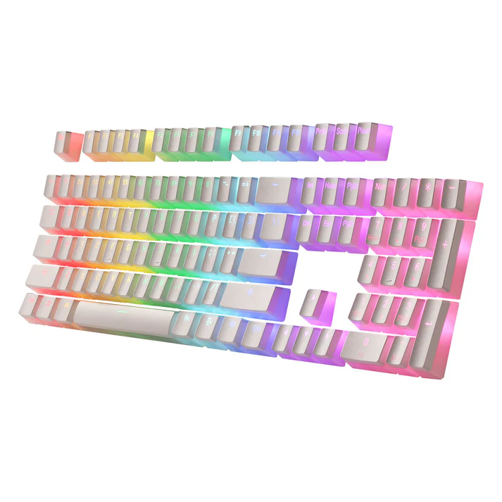 Buy Redragon A130 (White) Scarab Pudding Keycaps online in Pakistan at WaddaGamer