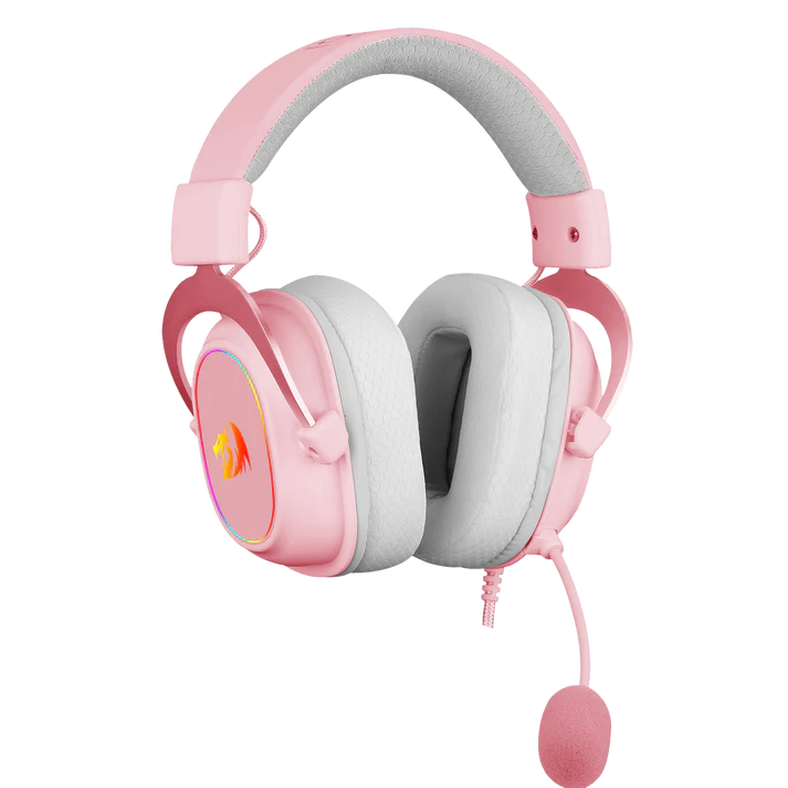 Buy Redragon H510 ZEUS-X (Pink with RGB) Wired Gaming Headphone (Open-Box) online in Pakistan at WaddaGamer