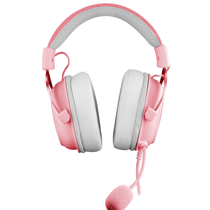 Redragon H510 ZEUS-X (Pink with RGB) Wired Gaming Headphone (Open-Box) image 4