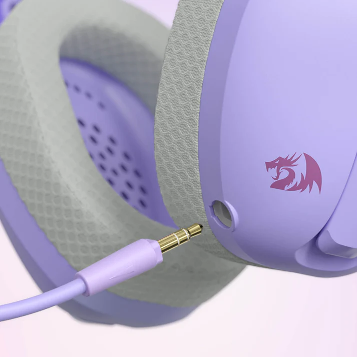 Redragon H848 IRE Pro (Purple & Grey) Wireless Gaming Headphone image 4