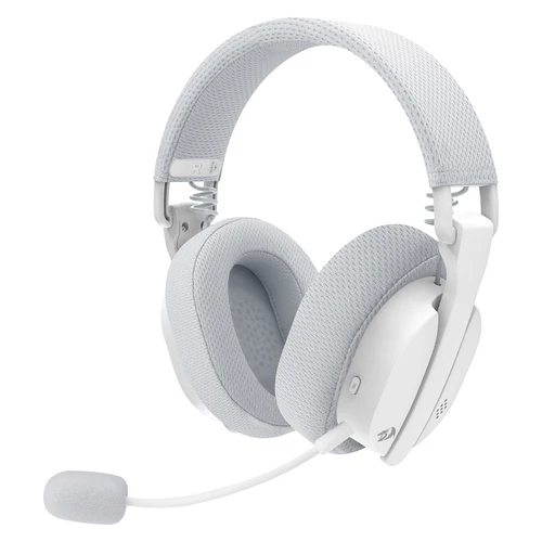 Redragon audio Redragon Luce H888 (White) Tri-Mode Wireless Gaming Headphone front view