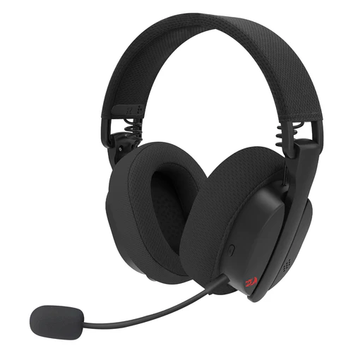 Redragon audio Redragon Luce H888 (Black) Tri-Mode Wireless Gaming Headphone front view