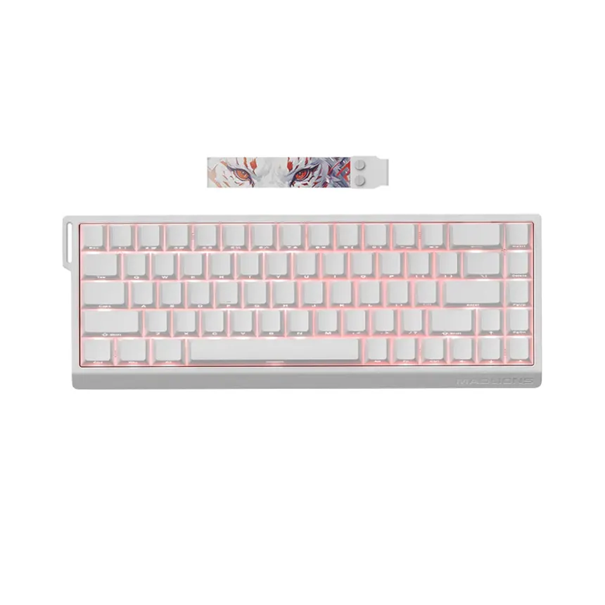 Buy Madlions FGG MAD 60 HE (White with RGB) Gaming Keyboard online in Pakistan at WaddaGamer