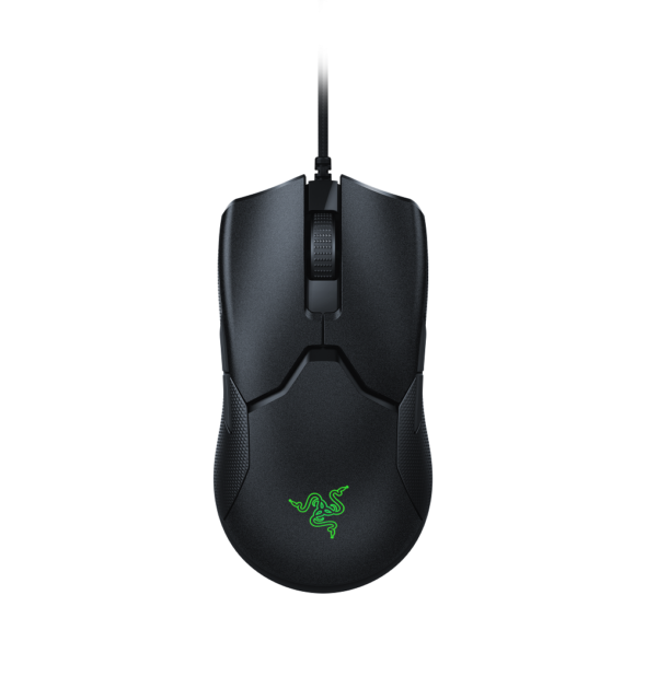 Razer pc gear Razer Viper 8KHz (Classic Black) Ultralight Ambidextrous Wired Gaming Mouse front view