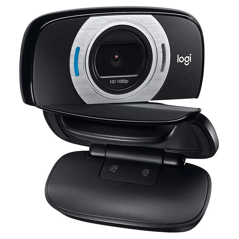 Logitech C615 HD (Black) For Online Classes & Meetings | Plug & Play 1080p Webcam