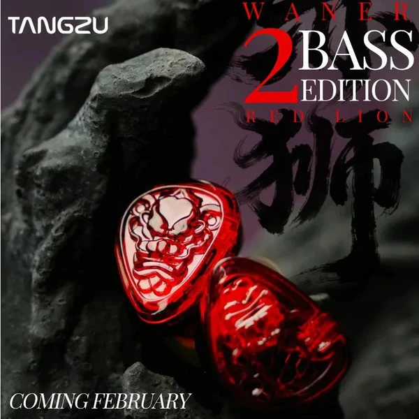 Tangzu Waner SG 2 Red Lion Edition | 10mm PET Single Dynamic Driver In-Ear Wired Earphones price in Pakistan product image
