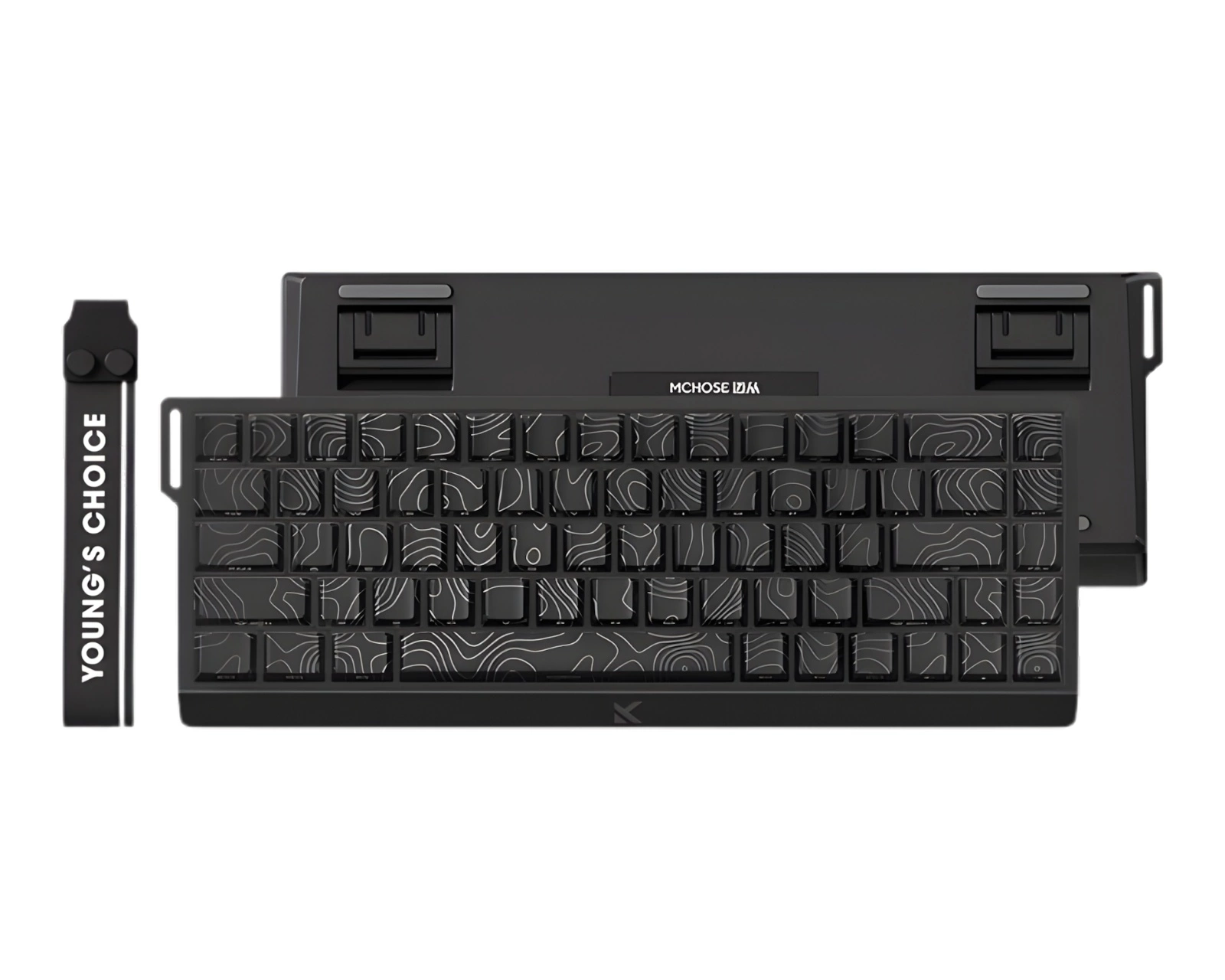 MCHOSE ACE 68 HE (Black with RGB) Magnetic Switch Gaming Keyboard image 4