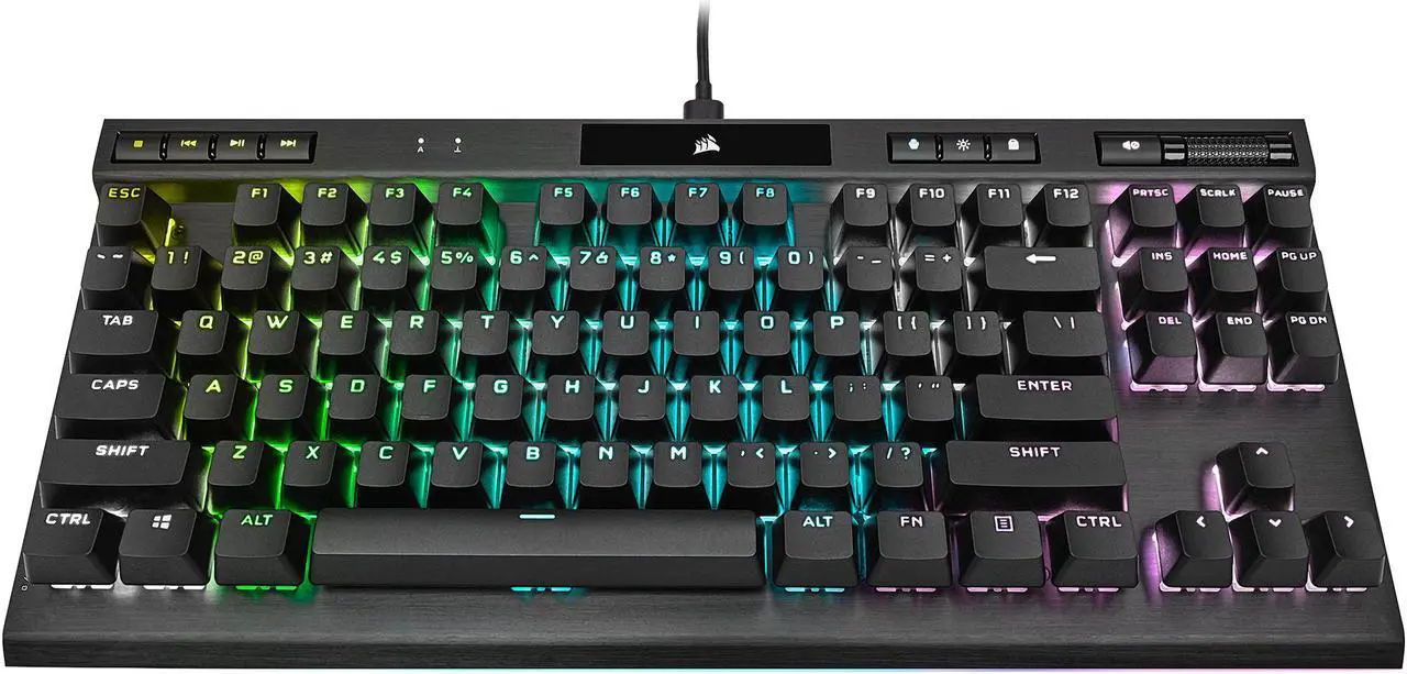 Buy Corsair K70 (Black with RGB) TKL Champion Series (Cherry MX Speed) Mechanical & Gaming Keyboard online in Pakistan at WaddaGamer