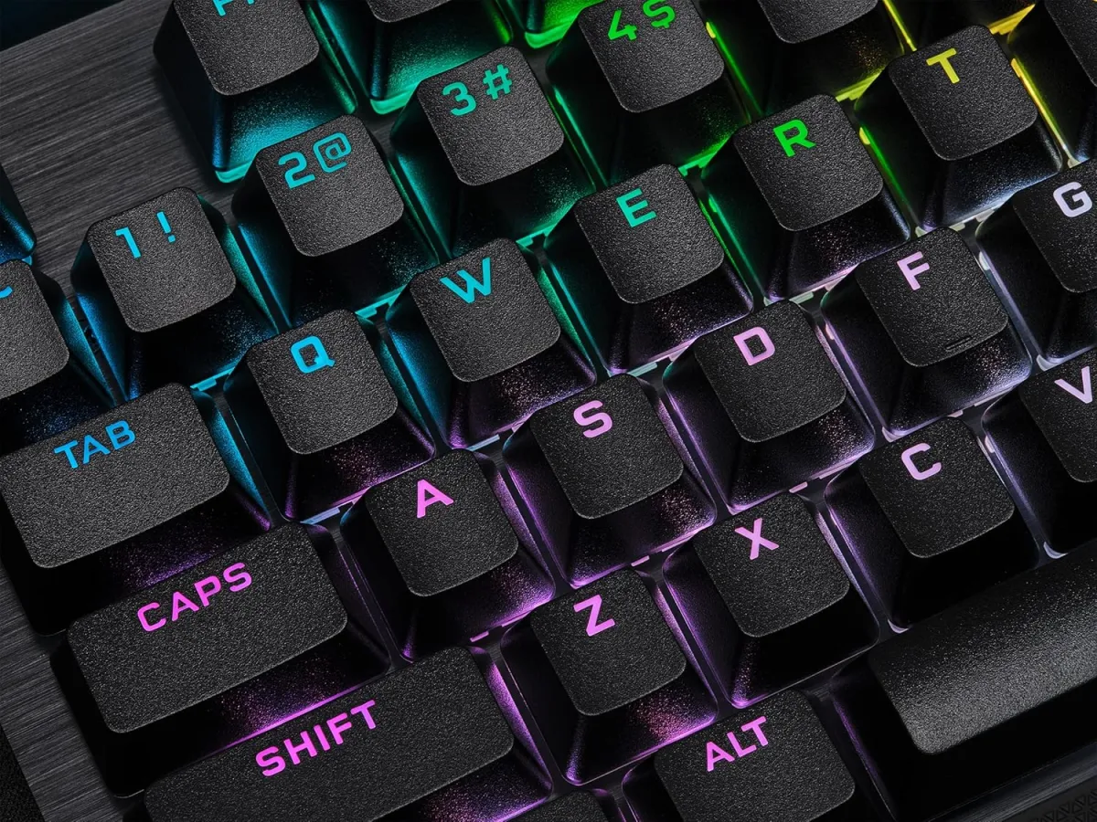 Corsair K70 RGB PRO (Cherry MX Speed / Cherry MX Blue) Mechanical & Gaming Keyboard image 4