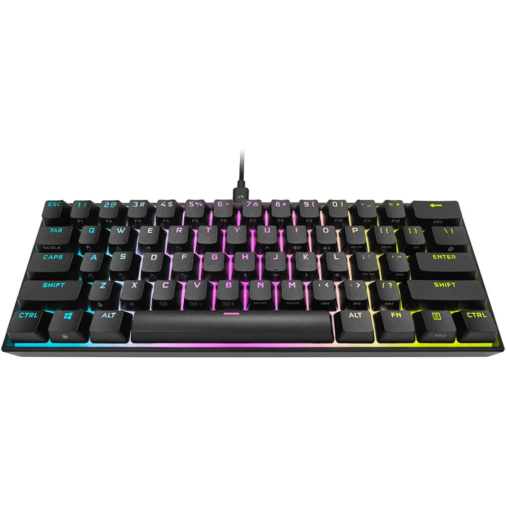 Buy Corsair K65 RGB Mini (Black) 60% Mechanical Keyboard (Without Box) online in Pakistan at WaddaGamer
