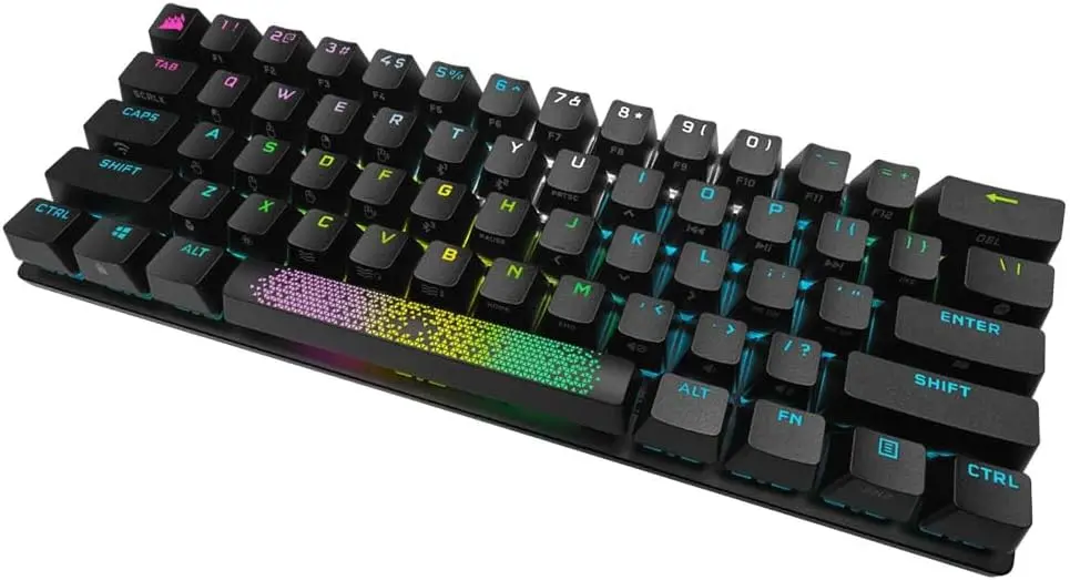 Buy Corsair K70 Pro Mini (Black with RGB) 60% Wireless Gaming & Mechanical Keyboard online in Pakistan at WaddaGamer