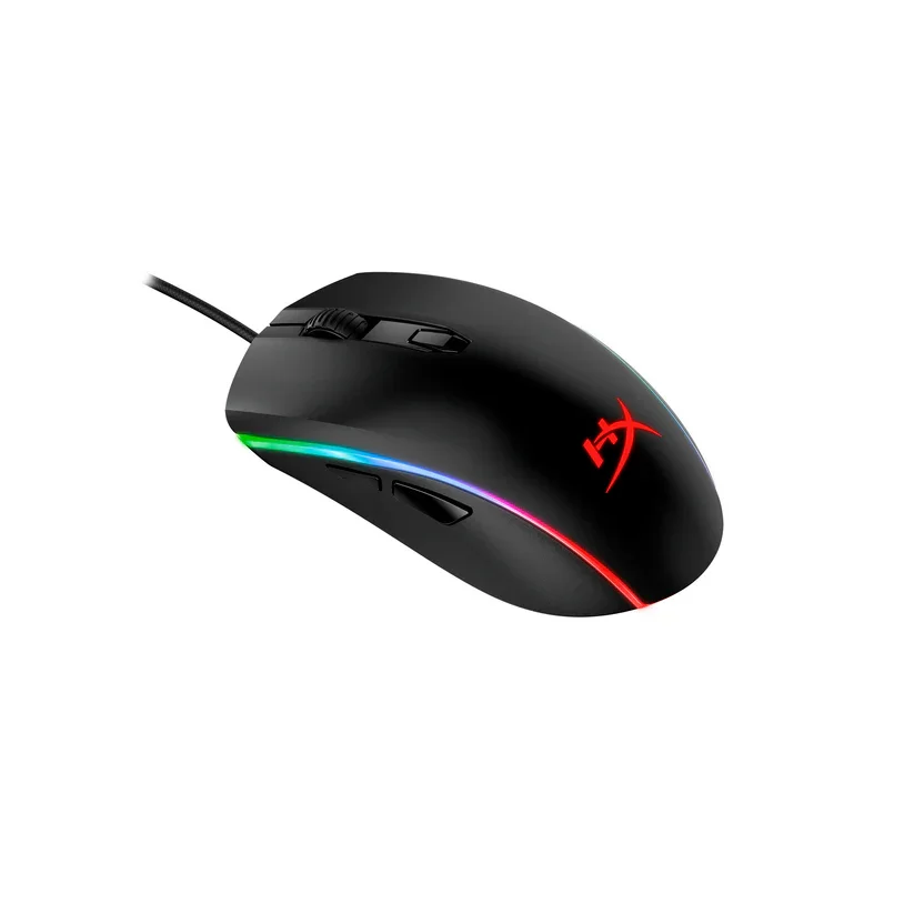 HyperX pc gear HyperX Pulsefire Surge (Black) 16,000 DPI | 360° Lighting RGB Wired Gaming Mouse - Price in Pakistan front view