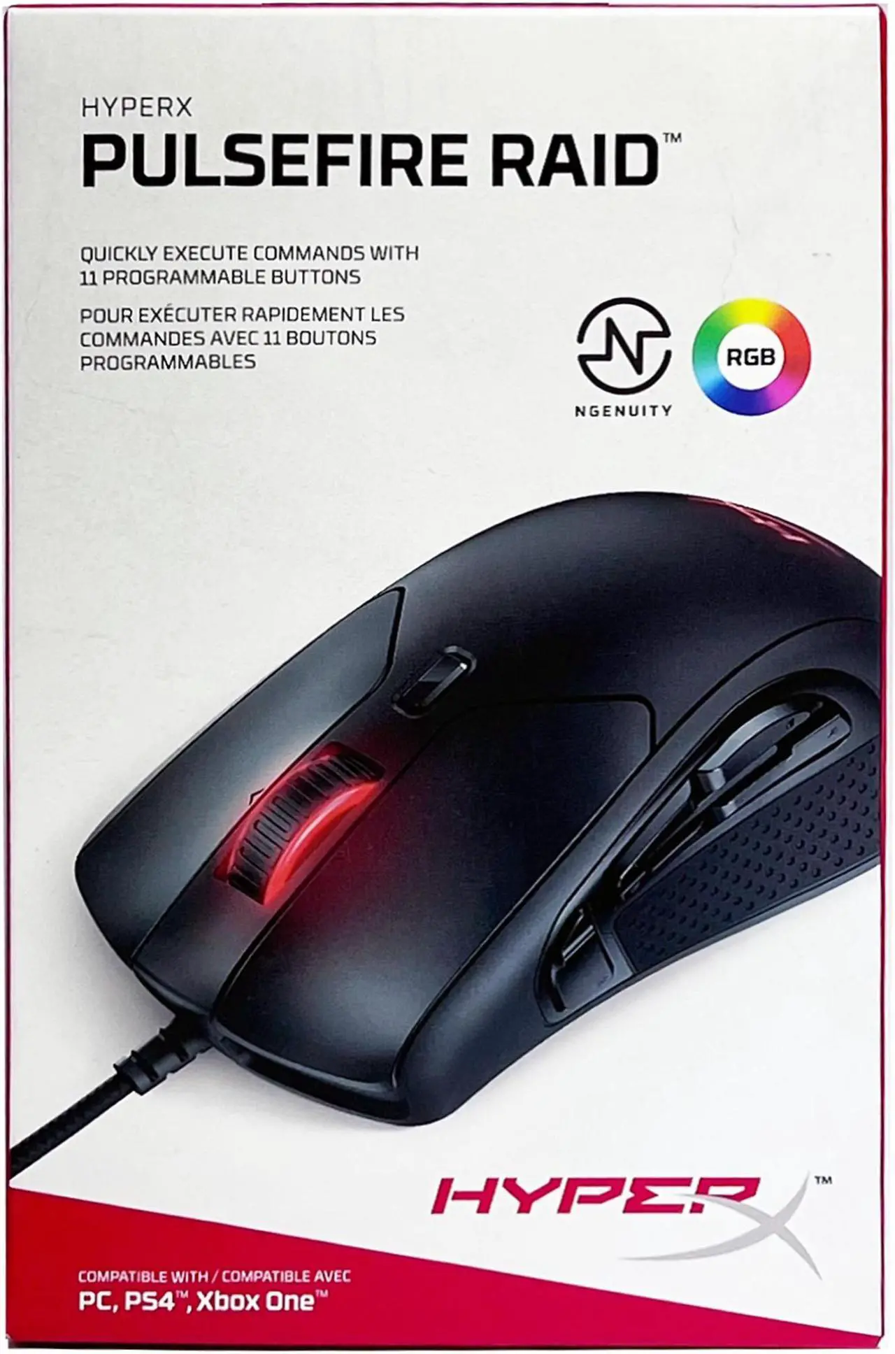 HyperX Pulsefire Raid (Black) Wired Gaming Mouse price in Pakistan product image