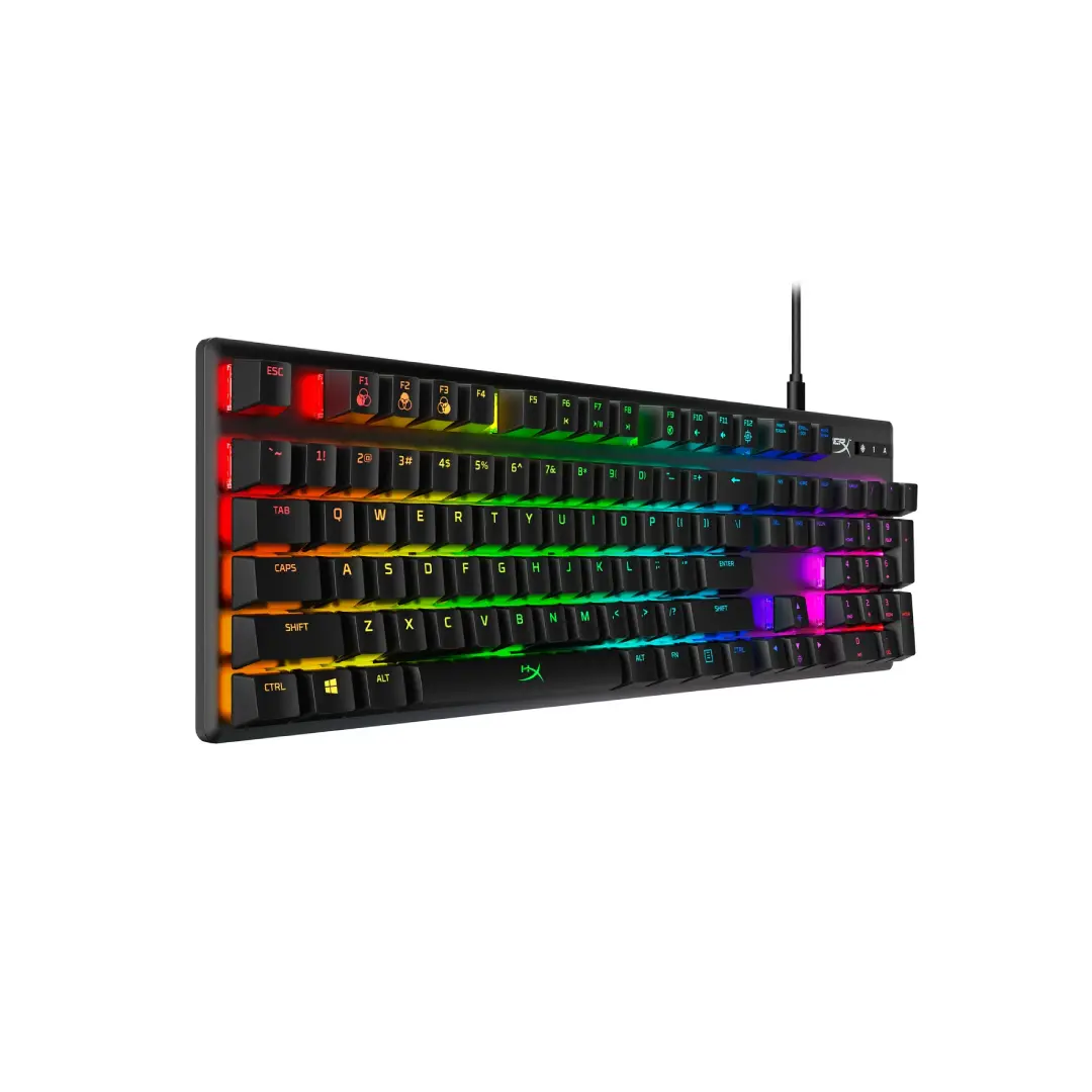 Buy HyperX Alloy Origins (Black with RGB) 100% Wired Mechanical & Gaming Keyboard online in Pakistan at WaddaGamer