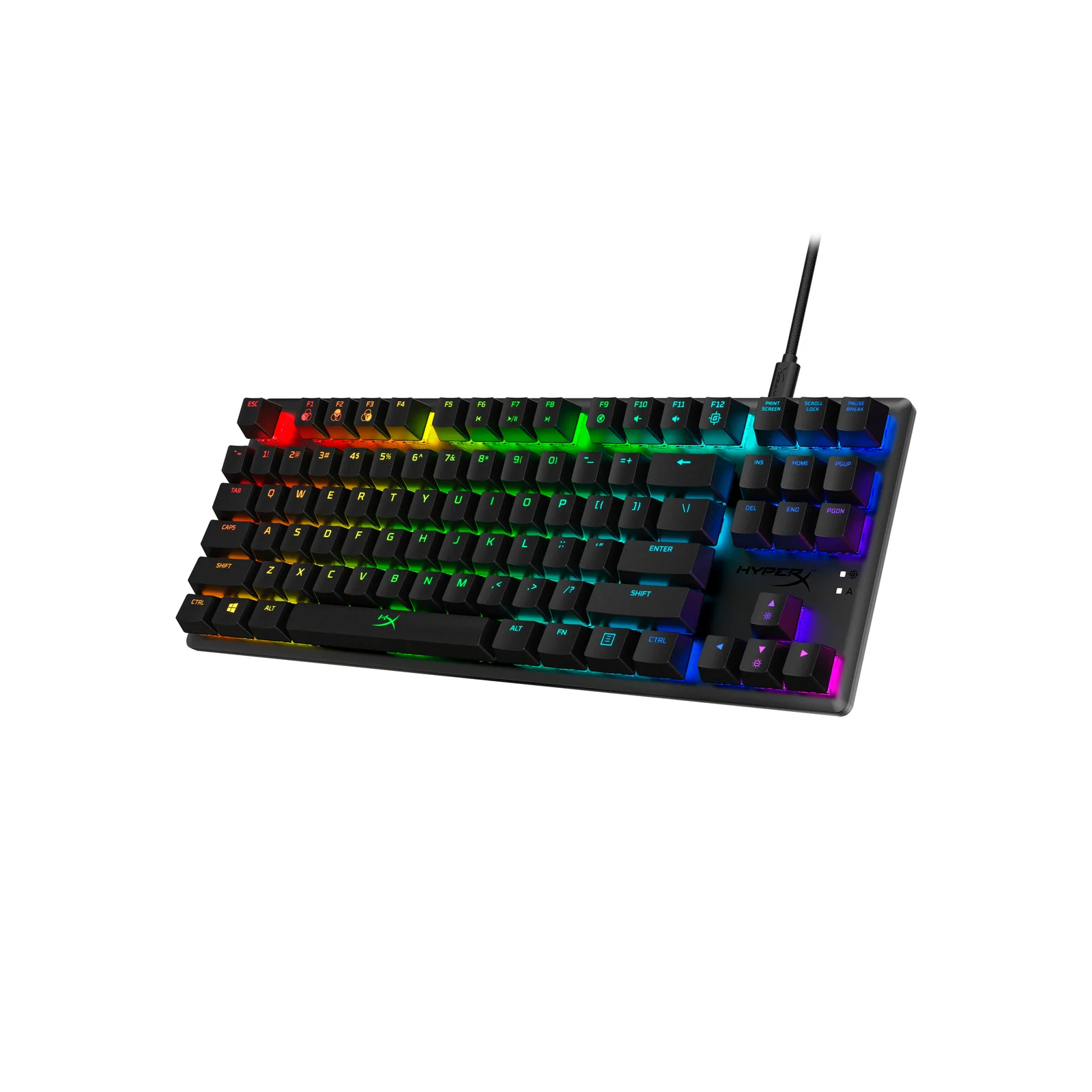 HyperX Alloy Origins Core TKL (Black with RGB) Tenkeyless & HyperX Blue Switches Wired Mechanical & Gaming Keyboard image 4