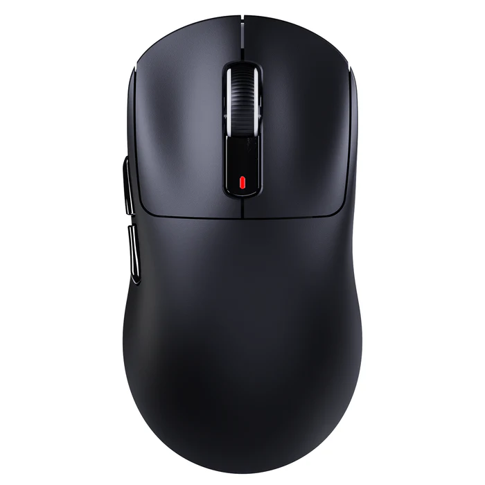 Attack Shark pc gear Attack Shark X3 Max PAW3950 (Matt Black without Anti Slip-Sticker) Wireless Gaming Mouse front view
