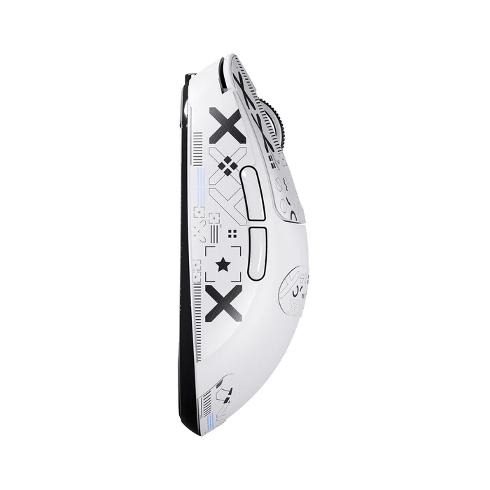 Attack Shark X3 Max PAW3950 (Matt White with Anti Slip-Sticker) Wireless Gaming Mouse image 4
