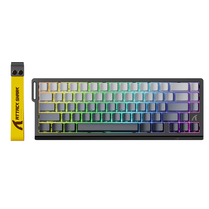 Buy Attack Shark X68 HE (Moonlight / Black Gradient) Magnetic Wired Gaming Keyboard online in Pakistan at WaddaGamer