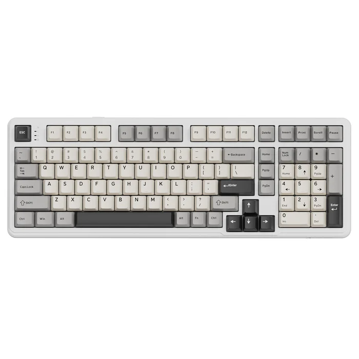 Buy Attack Shark X98 (White / Starlight White) Wireless Gasket Mechanical Keyboard online in Pakistan at WaddaGamer